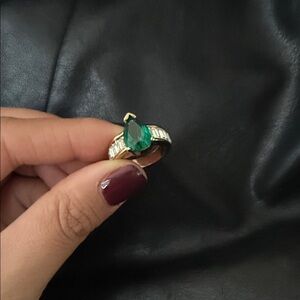 Vintage austrian crystal ring 6